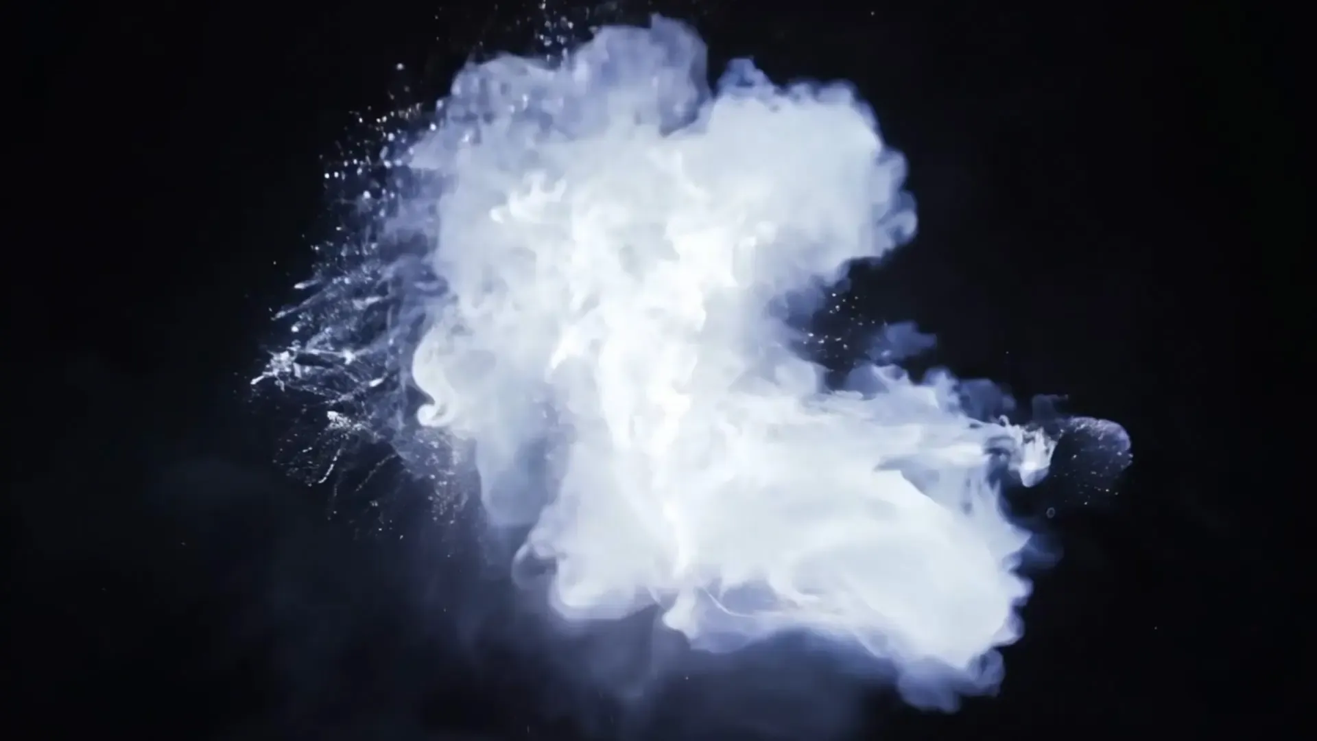 Dramatic Light Explosion Overlay for Logo Animation